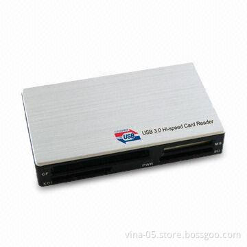 USB3.0 Card Reader and Can Support SDXC Card, Super Speed 5.0Gbps